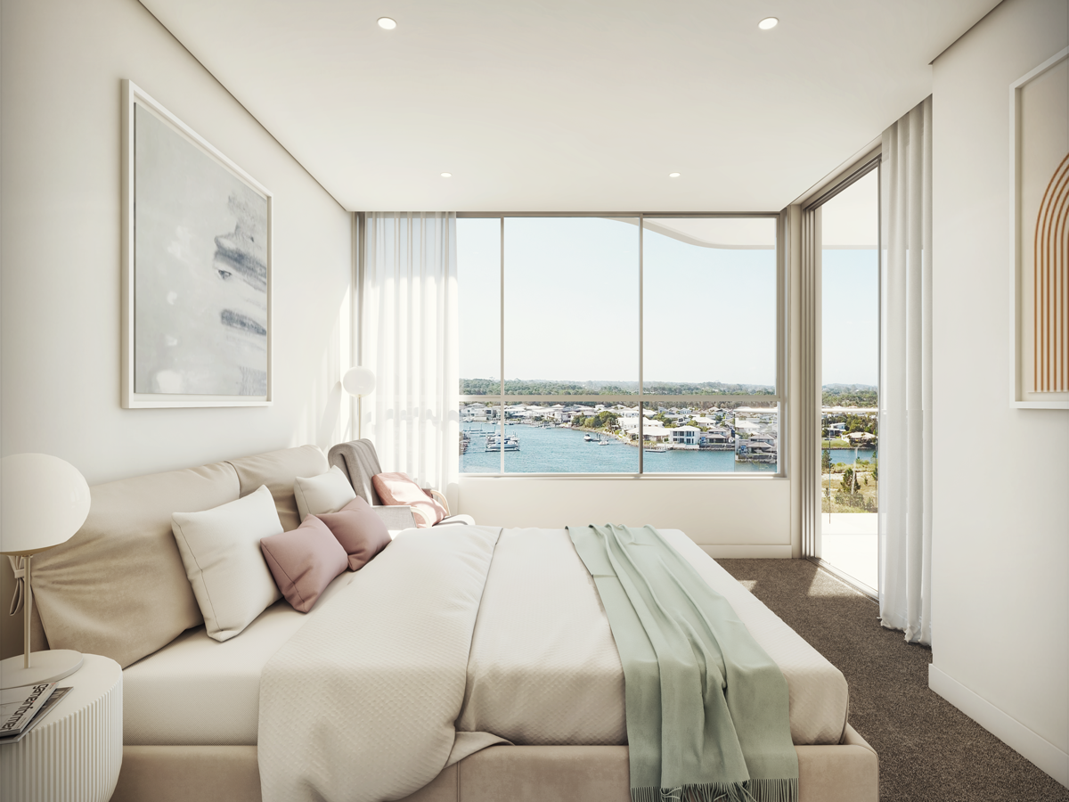 HopeIslandApartmentBedHRView01