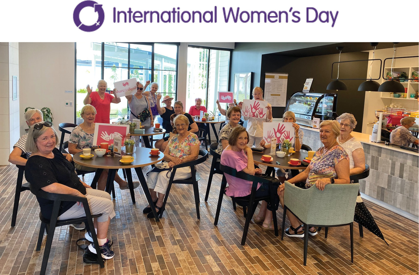 International Women's Day lunch at Samford Grove.